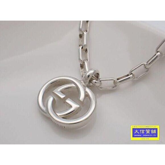 Gucci G Logos Link Chain Necklace 20' #139036G24B - Picture 4 of 9